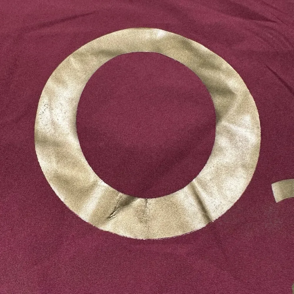 Nike Arsenal Soccer Jersey Mens L Burgundy Long Sleeve Henry #14 Highbury 2006